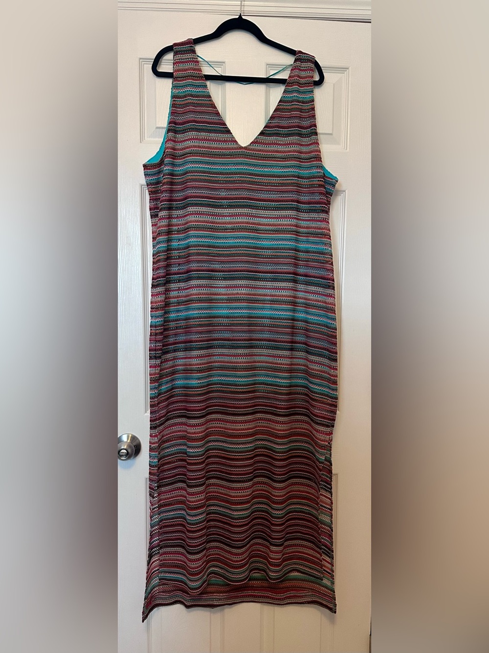Hayden Los Angeles Striped Maxi Dress NWT - 1XL